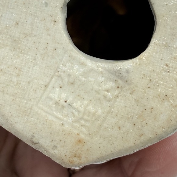 Antique Chinese Porcelain Wise Man Figure  Scholar Gentleman‎ 7" Tall Stamped - Picture 7 of 8